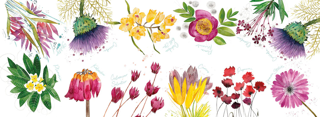 RUNNER FLORA ROSA
