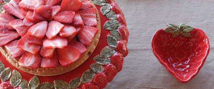 ALZATA CON PIEDE FRAGOLA