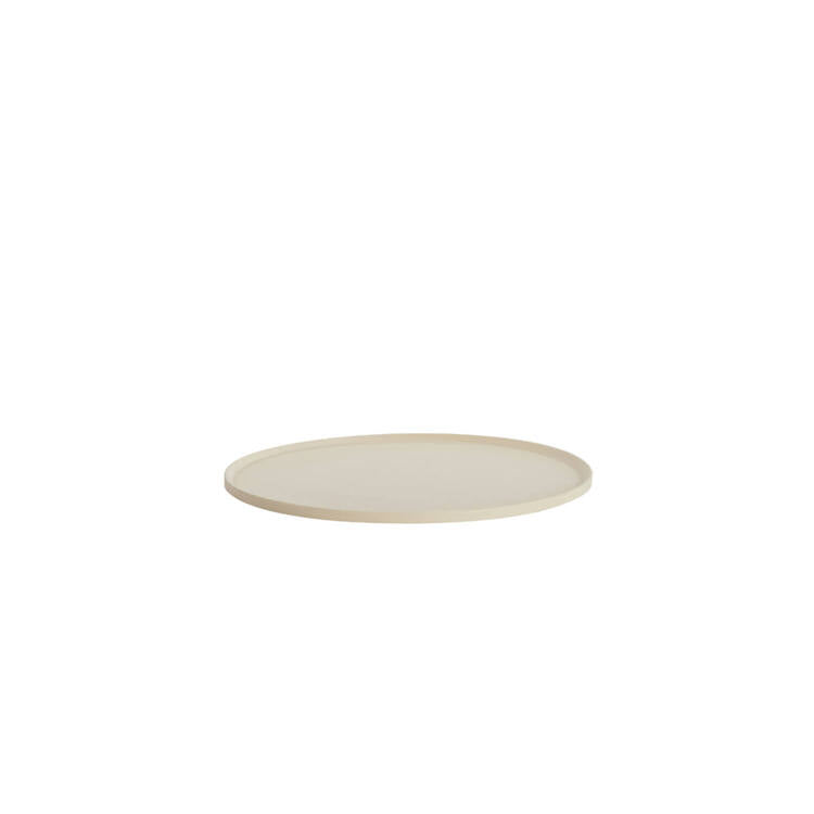 PIATTO DECORATIVO CREMA