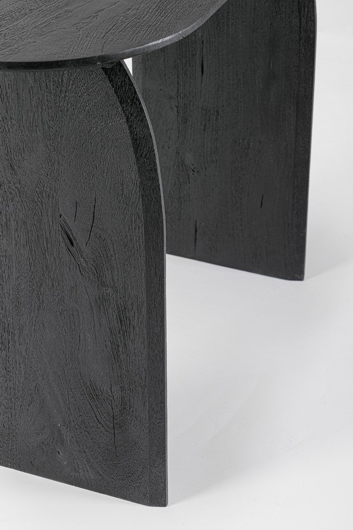 TAVOLINO MONTERREY IN LEGNO DI MANGO NERO (60a - 45b - 56h)