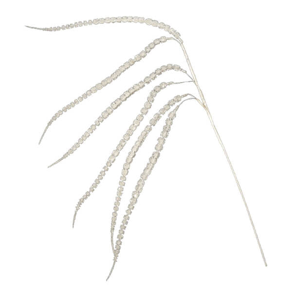 RAMO SALICE BIANCO GLITTERATO (h.94cm)