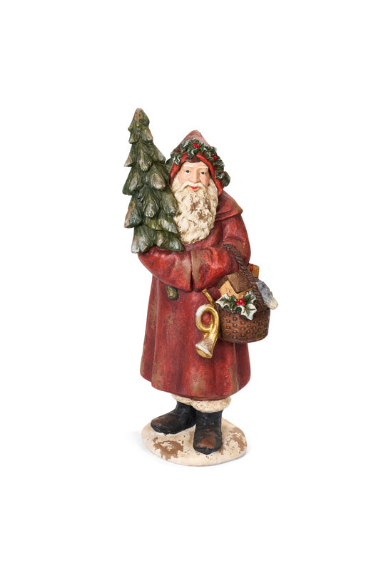 BABBO NATALE CON CESTINO