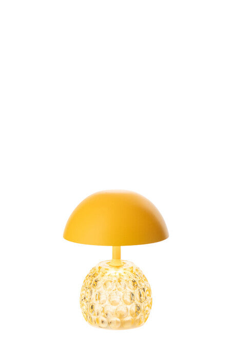 LAMPADA CHAMPIGNON GIALLO