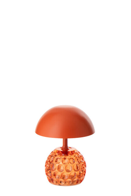 Lampada champignon arancio