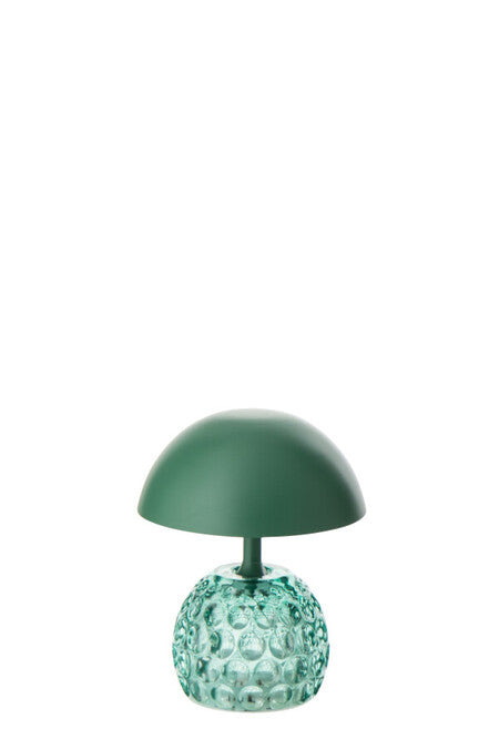Lampada champignon verde