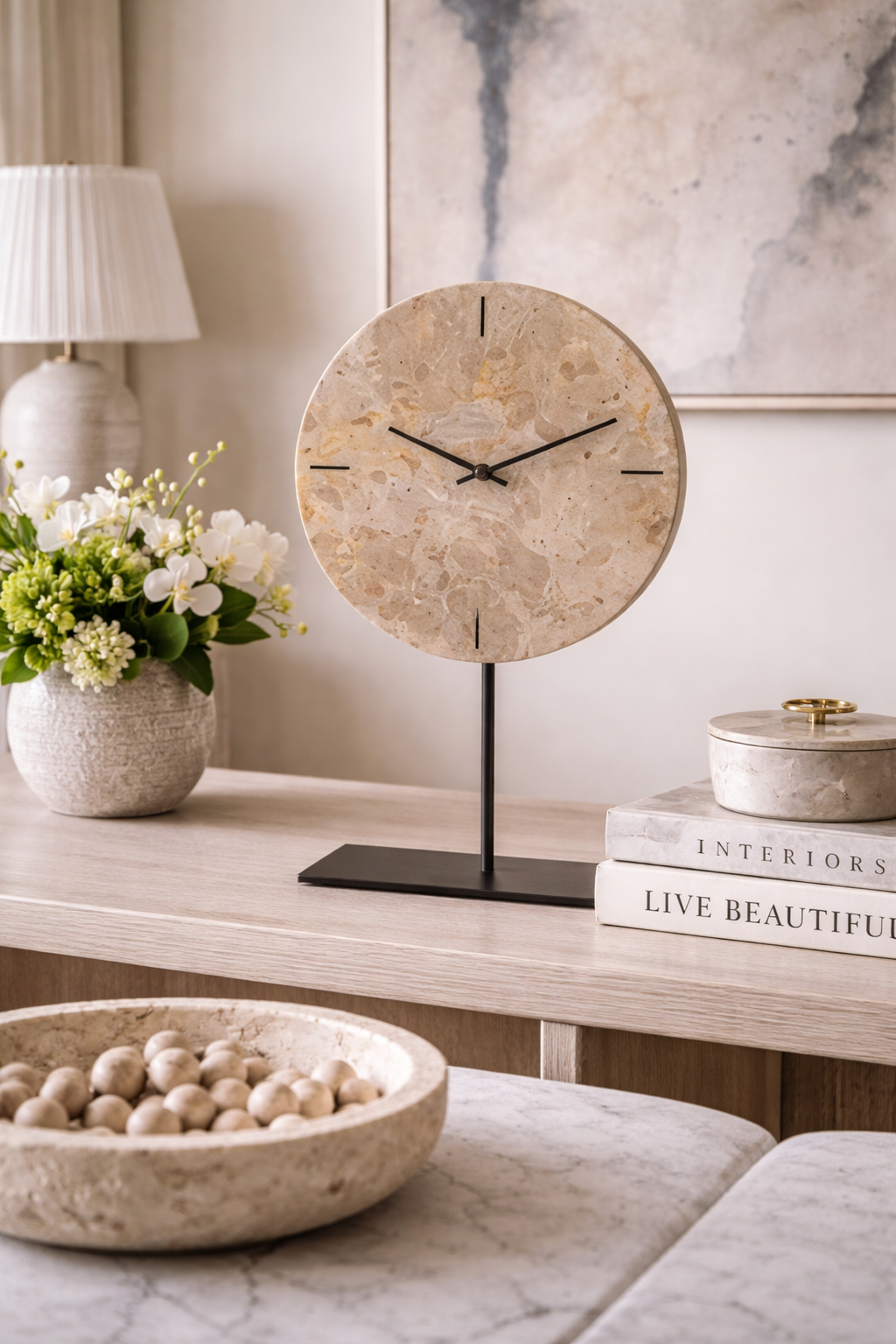 Orologio con base