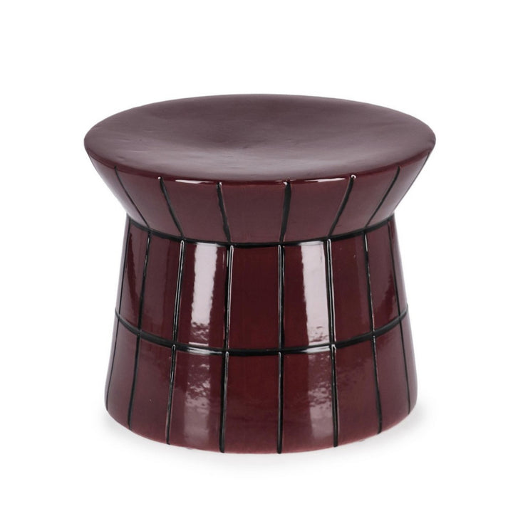 TAVOLINO D'ARREDO BASSO BORDEAUX
