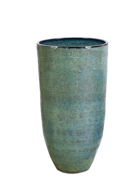 PORTAVASO ALTO SMALTATO BLU