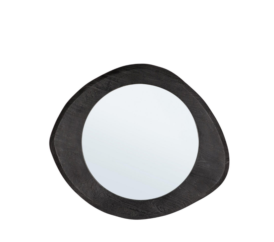 SPECCHIO CON CORNICE NERA