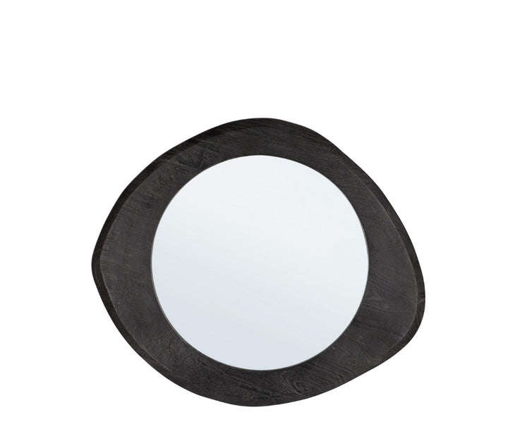 SPECCHIO CON CORNICE NERA