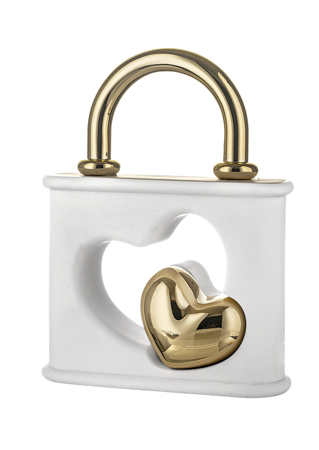SCULTURA LUCCHETTO CUORE PICCOLO