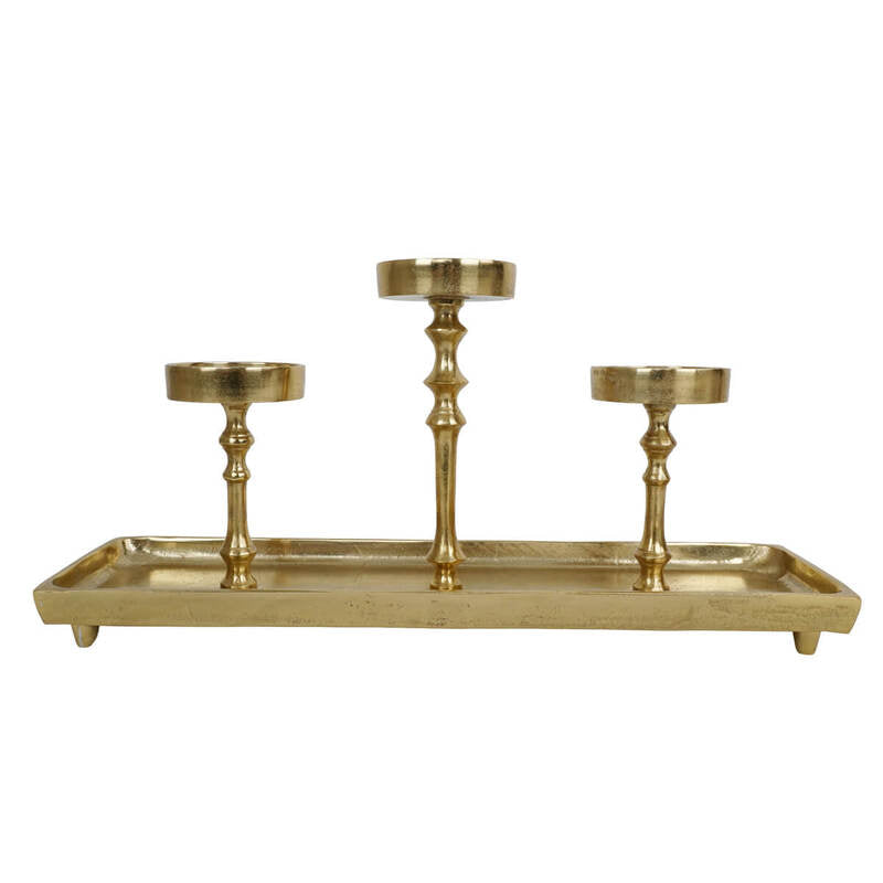 CANDELABRO- 3 BRACCI