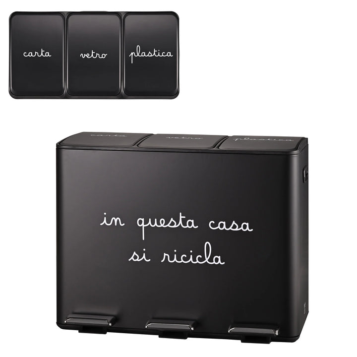 PATTUMIERA "IN QUESTA CASA SI RICICLA"