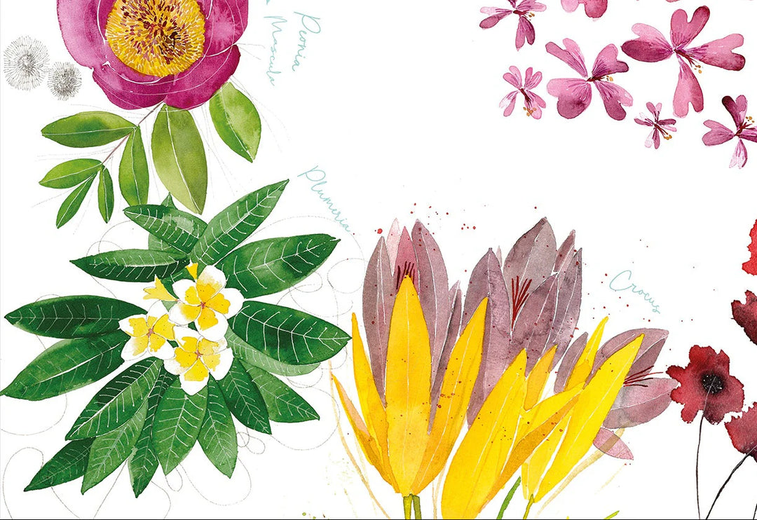 COPRITAVOLO FLORA ROSA