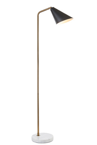 LAMPADA DA TERRA CON BASE IN MARMO