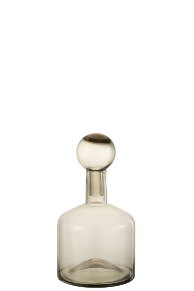 BOTTIGLIA NORMA IN VETRO GRIGIO SMALL