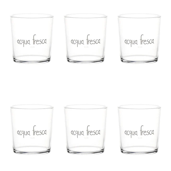 SET 6 BICCHIERI 'ACQUA FRESCA'