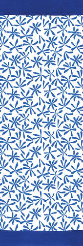 RUNNER CON GIGLIO DEL NILO IN FILATO ANTIMACCHIA E IDROREPELLENTE (155x50cm)