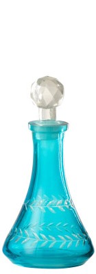 BOTTIGLIA DECORATIVE TURCHESE