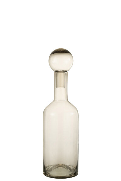 BOTTIGLIA NORMA IN VETRO GRIGIO MEDIUM