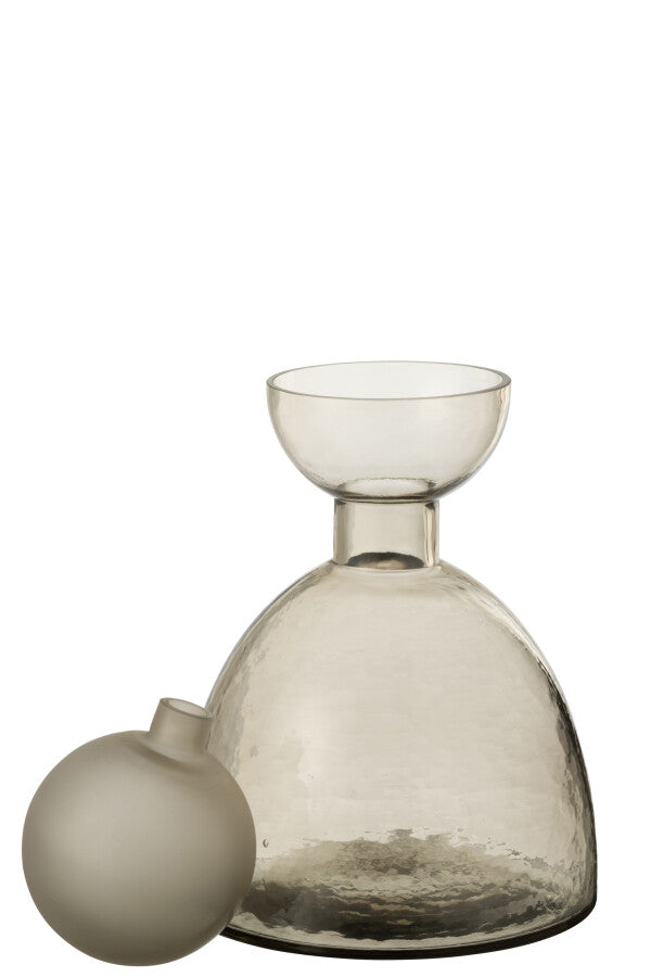 BOTTIGLIA DECORATIVA GRIGIO SMALL