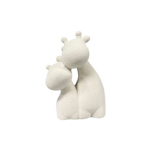 COPPIA GIRAFFE BIANCO