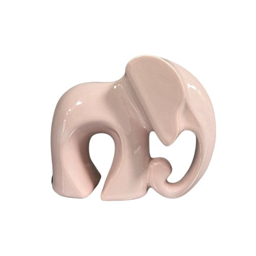 ELEFANTE STILIZZATO PICCOLO ROSA