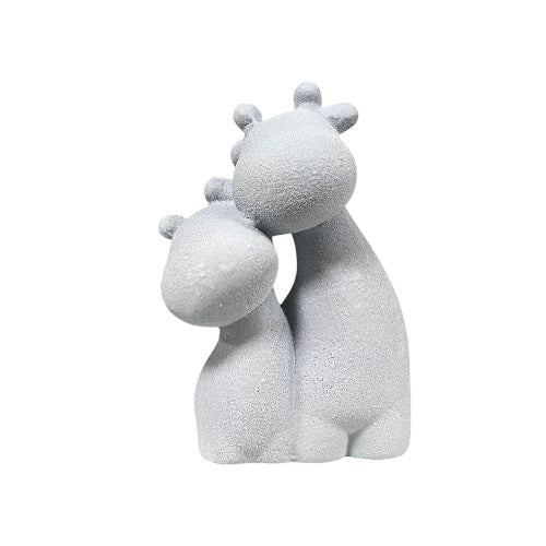COPPIA GIRAFFE CELESTE