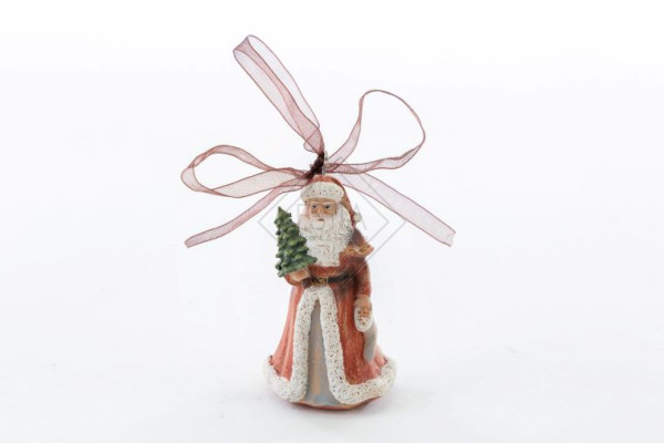 APPENDINO BABBO NATALE RESINA SHABBY 4,5xh.8 CM