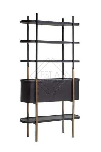 ARMADIO PENSILE JAMESON IN LEGNO SCURO (110x39x210cm)