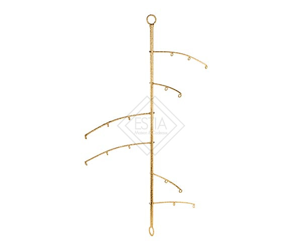 DISPLAY IN METALLO ORO DA APPENDERE H120CM
