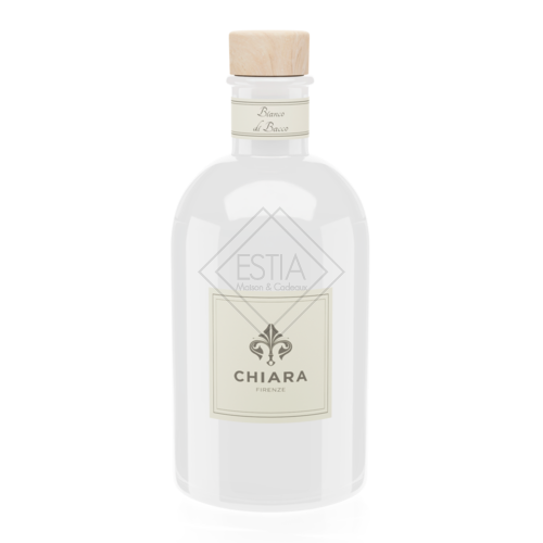 BOTTIGLIA IN VETRO COLORATA 100ml-BIANCO DI BACCO CON ASTUCCIO CON BACCHETTE