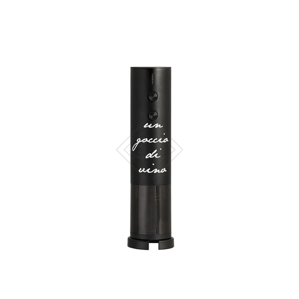 APRIBOTTIGLIE ELETTRICO "UN GOCCIO DI VINO" DESIGN MINIMALE ED ELEGANTE- CON CAVO MINI USB (diam.4,5x19,5cm)