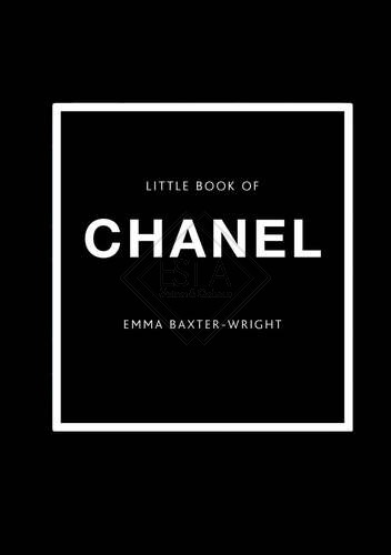 LIBRO- LITTLE BOOK OF CHANEL TESTO IN INGLESE ( 13x1,8x18,5cm)