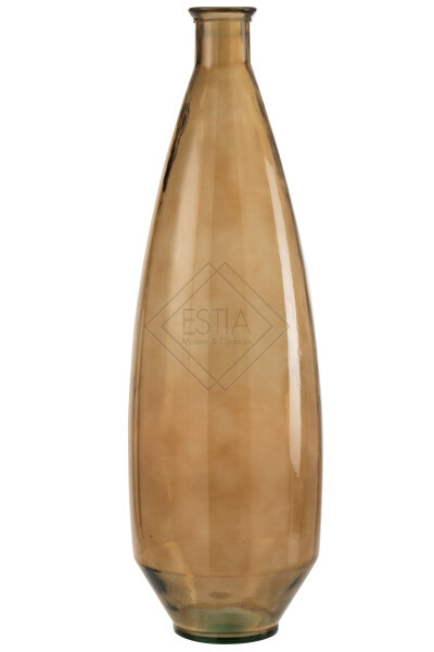 Vaso Lia Vetro Marrone Large (24.5x60.5cm)