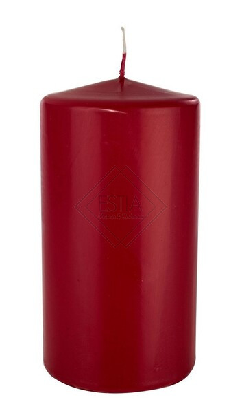 CANDELA BASIC ROSSO SCURO 7X13CM