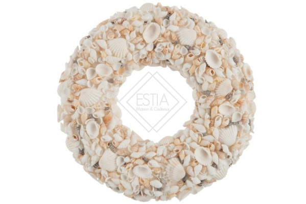 CORONA  MIX CONCHIGLIE BEIGE   22X22X4CM