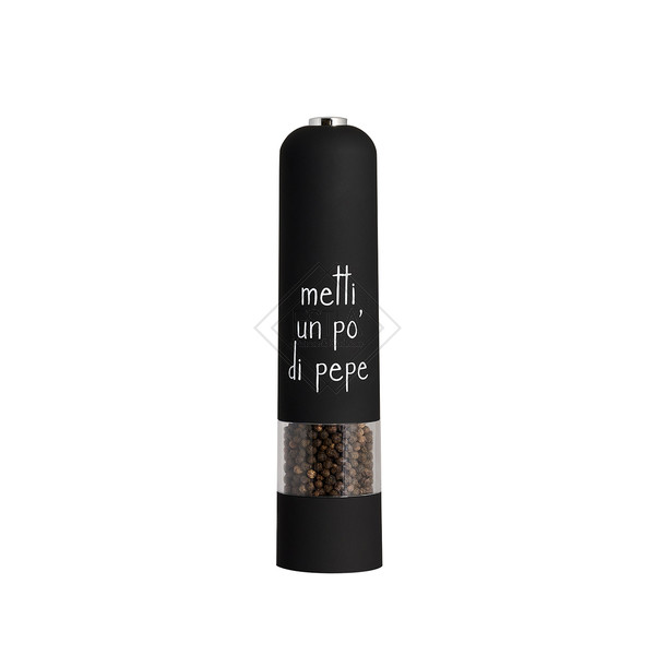 MACINASALE/PEPE 'METTI UN PO DI PEPE' IN NERO