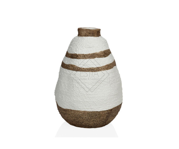 GIARA CERAMICA PORTAFIORI DIAM.18X23.5CM