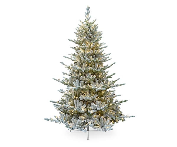 ABETE CORTINA CON STRUTTURA IN METALLO E RAMI IN PVC-2211 TIP/500LED- (h.210cm,diam.140cm)