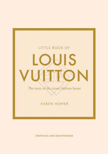 LIBRO- LITTLE BOOK OF LOUIS VUITTON TESTO IN INGLESE (13x1,8x18,5cm)
