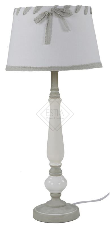 LAMPADA DA TAVOLO CAPPELLO CON PIZZO