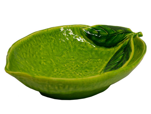 INSALATIERA MEDIA LIMONE IN CERAMICA LIME (30x23cm)