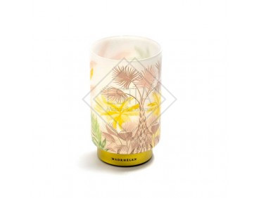 LAMPADA IN VETRO LINEA TROPICAL (diam.10x15cm)
