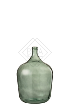 Vaso Caraffa Vetro Verde Large 36X36X56