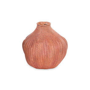 VASO IN CERAMICA TERRACOTTA (diam.22xh.23cm)