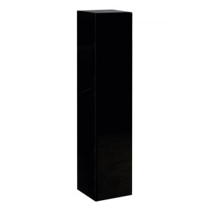 COLONNA RETTANGOLARE IN FIBRA DI VETRO NERA (27x27x120cm)