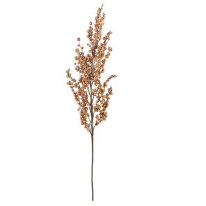 FIORI DELLE FESTE- RAMO CON BACCHE ORO PICCOLE h.85cm