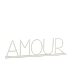 Amour Metallo Bianco 77x5x23