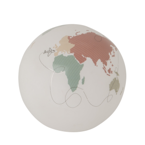 GLOBO CON LED IN VETRO COLORATO (diam.8cm)